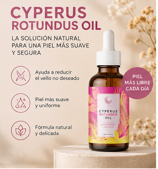 Cyperus Rotundus Oil – Tratamiento Post-Depilación Anti-Vello