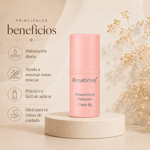 Balsamo Facial Hidratante Antiarrugas