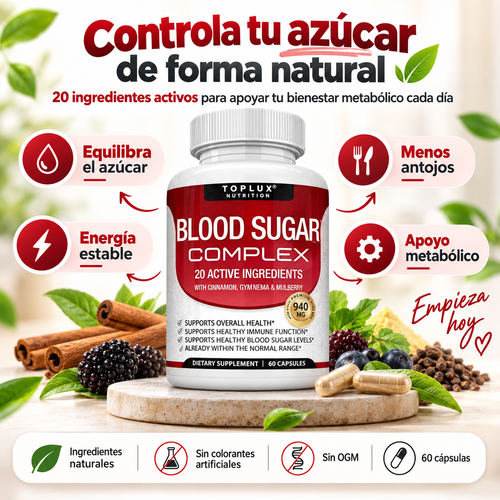 Blood Sugar Complex – Apoyo Metabólico