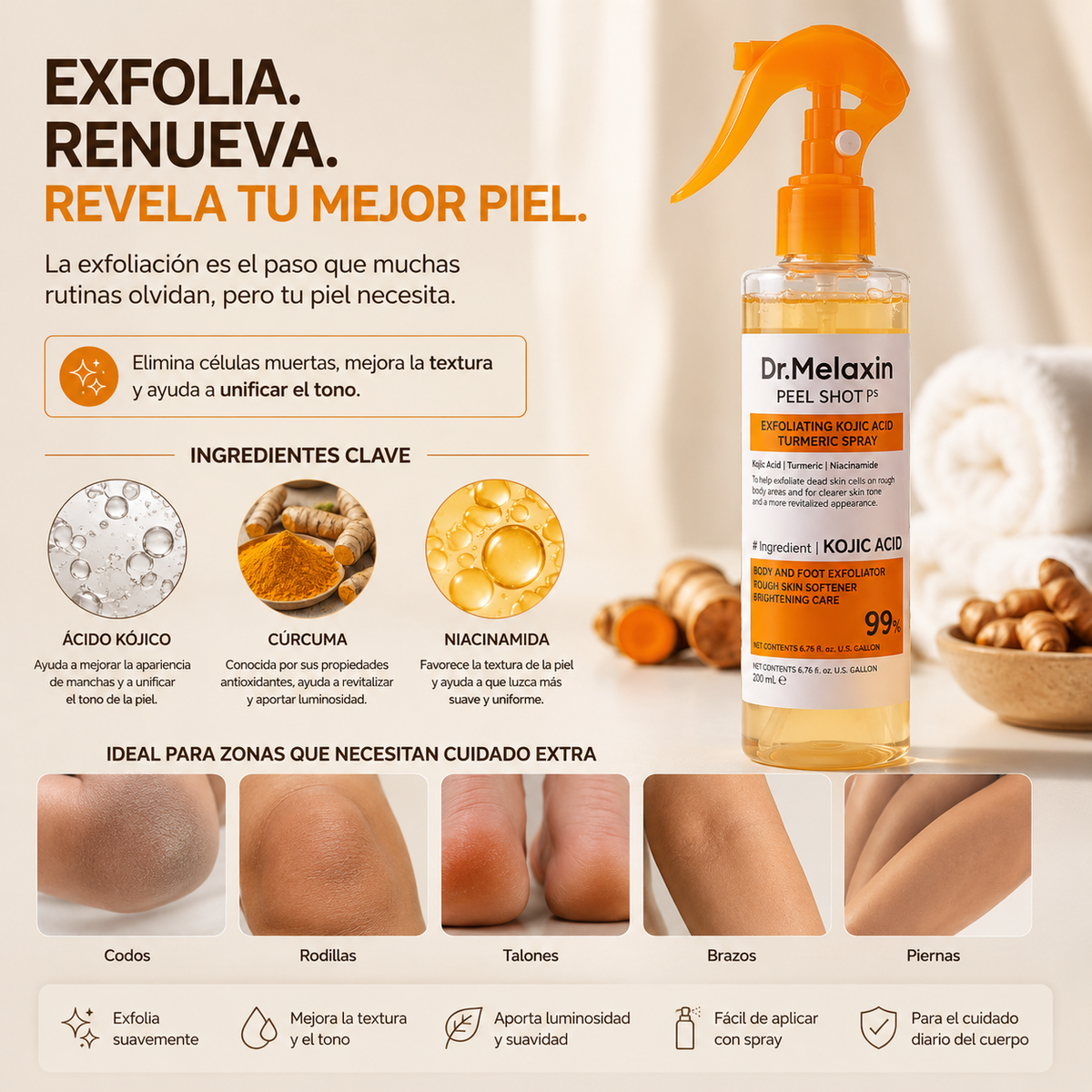 Dr. Melaxin Peel Shot - Exfoliante