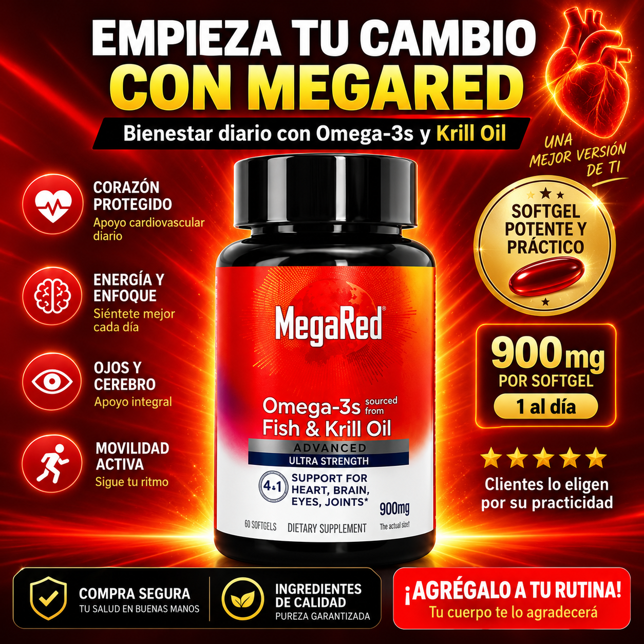 MegaRed Omega+