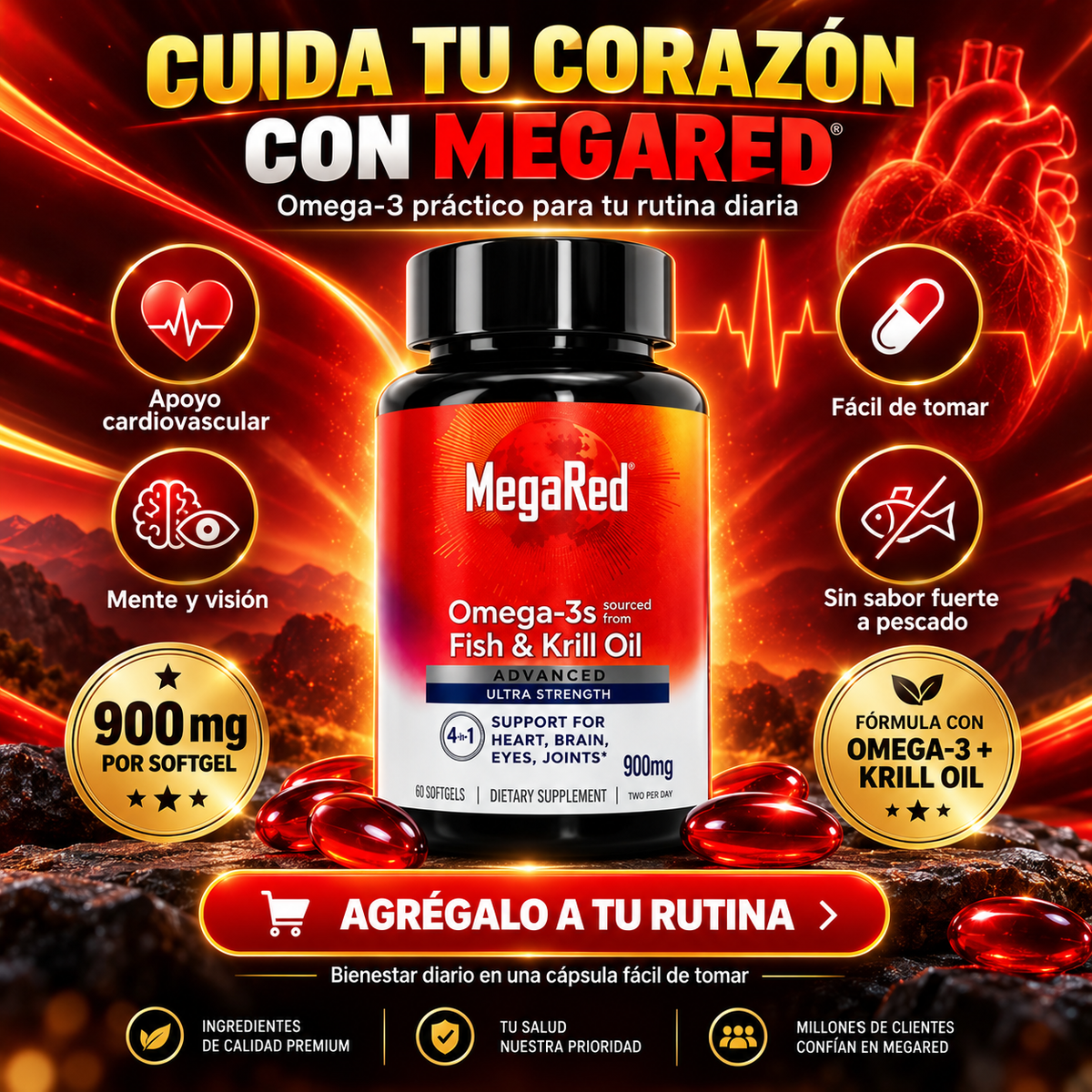 MegaRed Omega+