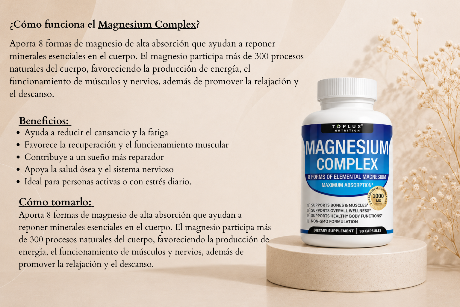 Magnesio Total Plus